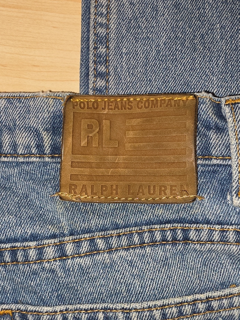 Vintage Polo Ralph Lauren Jeans 90s Y2k Classic Denim Jeans 4x31 - Picture 2 of 16